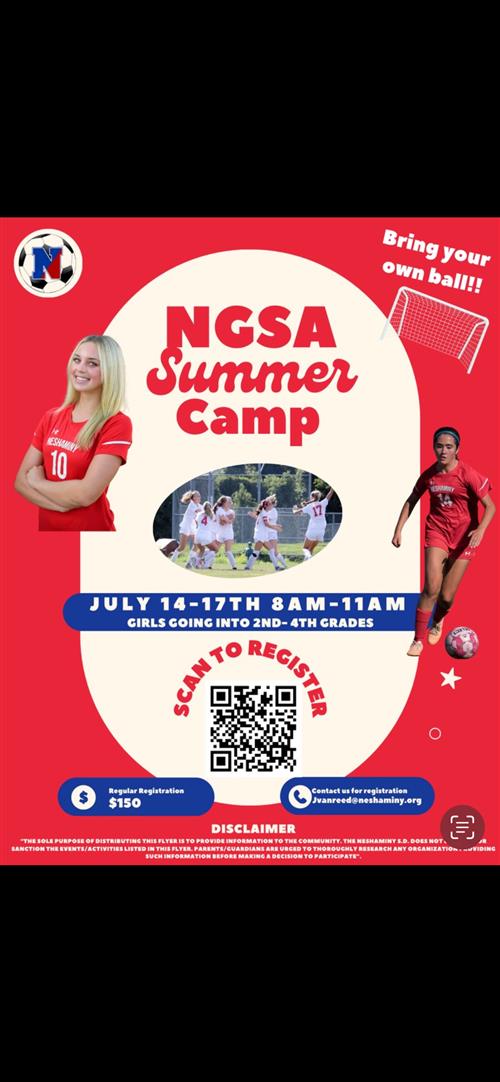 NGSA Camp Grades 2-4